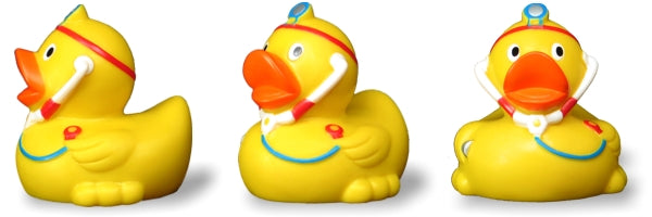 Badeente Squeaky Doctor Duck