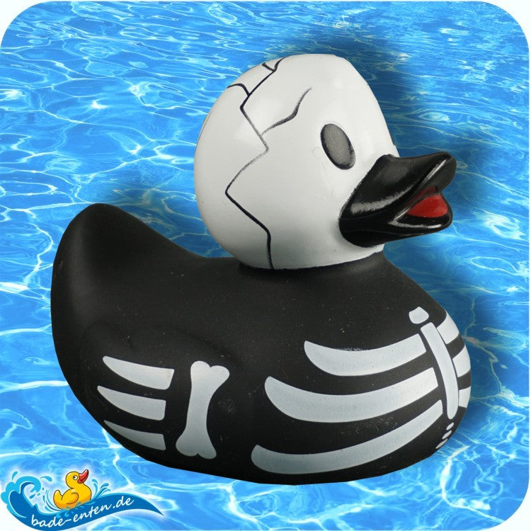 Badeente Skelett