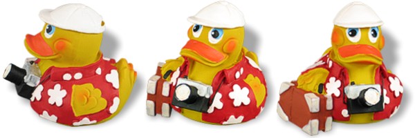 Badeente Fahr-in-Urlaub-Duck