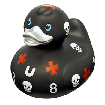 BUD Mini-Quietscheente Biker Duck