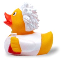 Badeente Prof. Zweistein