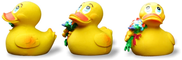 Badeente Flower Duck