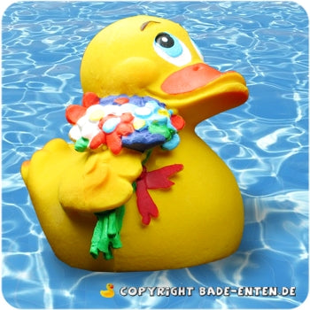 Badeente Flower Duck