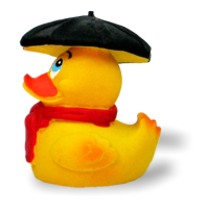 Badeente Schlechtwetter-Duck