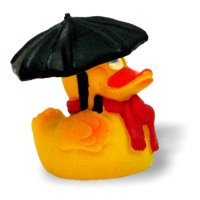 Badeente Schlechtwetter-Duck