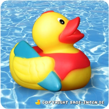 Badeente Jonny Surfer