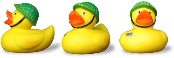 Badeente Army Duck - Greenhelm