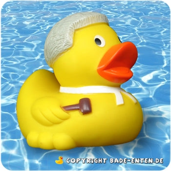 Badeente Squeaky Justice Duck