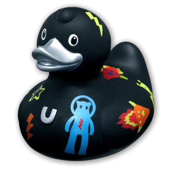 BUD Mini-Quietscheente Rockets & Robots Duck