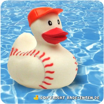 Badeente Deco Duck Baseball
