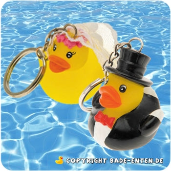 Schlüsselanhänger Hochzeitspaar 2er-Set