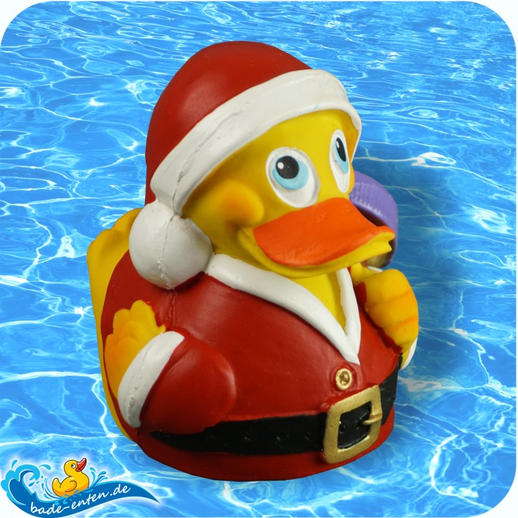 Badeente Santa-Duck
