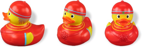 Badeente Bräutigam Asia Style