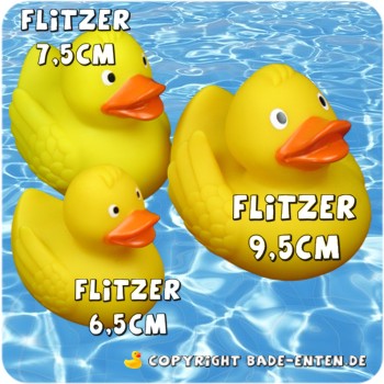 Rennente Flitzer mit Schwimmgewicht