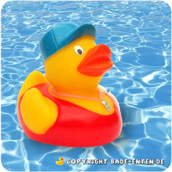 Badeente Bernie Bademeister