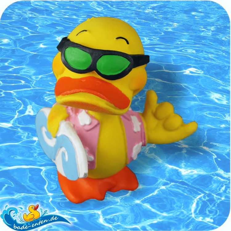 Badeente Surfer Duck