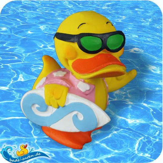 Badeente Surfer Duck