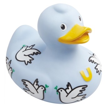 Mini-Quietscheente Duck Love Dove