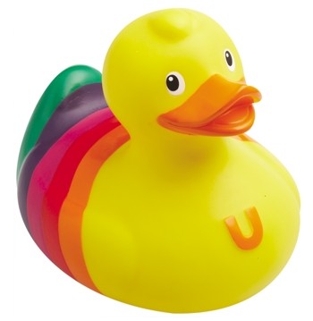 Mini-Quietscheente Duck Rainbow Dreams